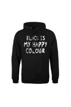 Image of Black Is My Happy Colour Hoodie