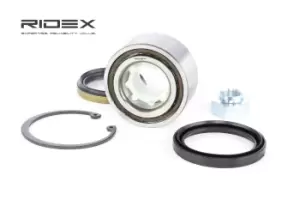 Image of RIDEX Wheel bearing kit 654W0399 Wheel hub bearing,Wheel bearing SUZUKI,SWIFT III (MZ, EZ),SPLASH,SWIFT II Schragheck (EA, MA),BALENO Schragheck (EG)