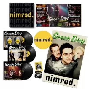 Image of Green Day Nimrod LP multicolor