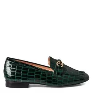 Image of Dune London Grange Loafers Ladies - Green