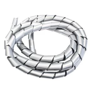 Image of BQ White Plastic Spiral Cable Tidy