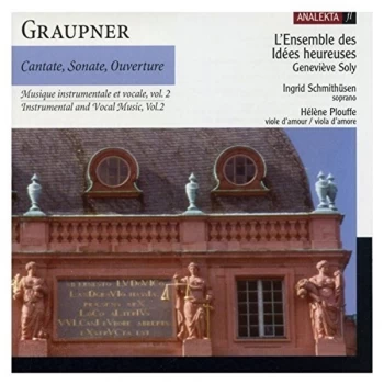 Image of Genevi&egrave;ve Soly - Graupner: Cantate, Sonate, Ouverture CD