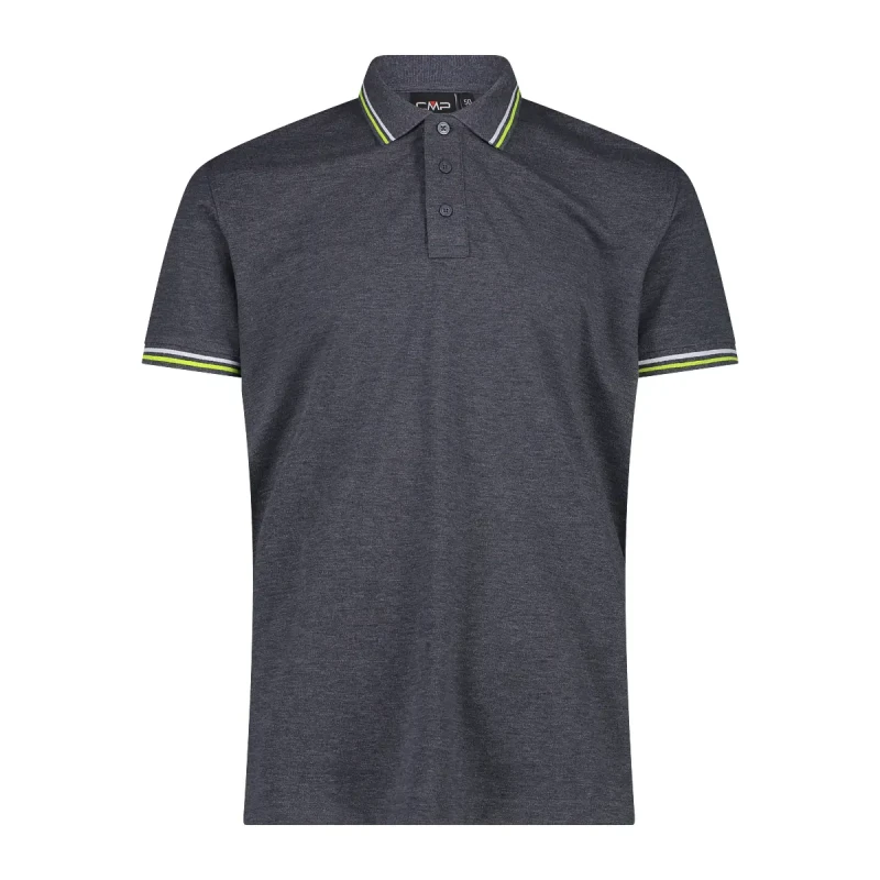 Image of Polo CMP Noir Male 2XL