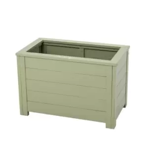 Image of Florenity Verdi Rectangular Planter Sage (Green)