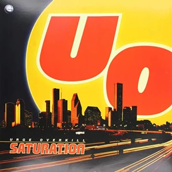 Image of Urge Overkill - SATURATION (25TH ANNIVERSARY RE-ISSUE) (YELLOW VINYL) Vinyl