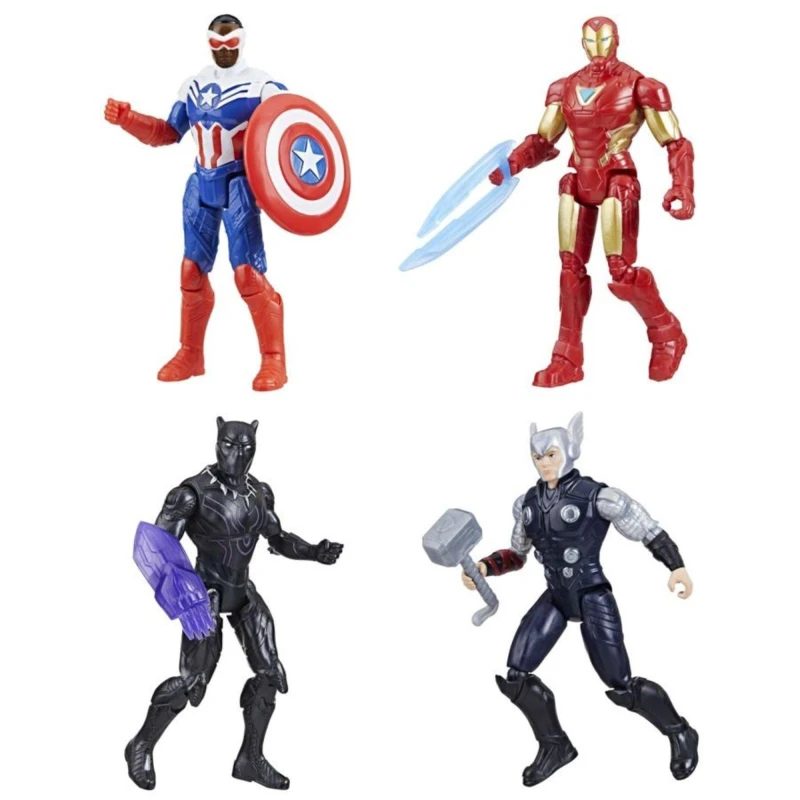 Image of Marvel Marvel Avengers 4" Evergreen Figure Assortment - Black One Size