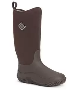 Image of Muck Boots Hale Fleece Wellington Boots - Brown, Size 6, Women