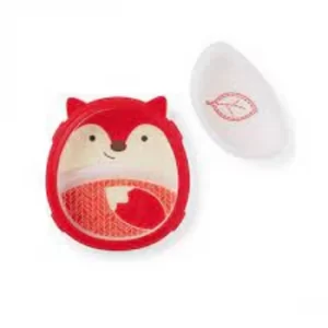 Image of Skip Hop Fox Smart Serve Plate & Bowl
