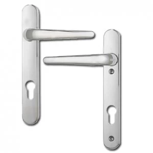 Image of ERA Classic 92mm PZ uPVC Door Handles - 221mm 122mm fixings