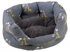 Image of Zoon Giraffe Oval Bed - Medium