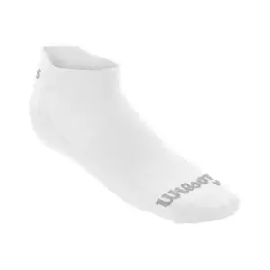 Image of Wilson Kaos II No Show Socks 1 Pack - White