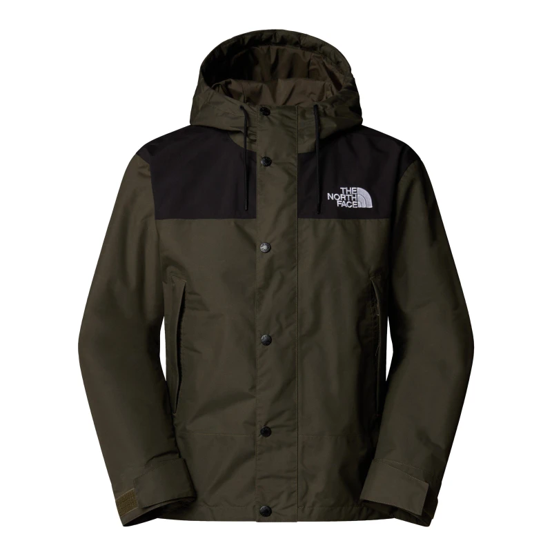 Image of The North Face Mens Reign On Weather-Resistant Jacket Taupe Green male Small