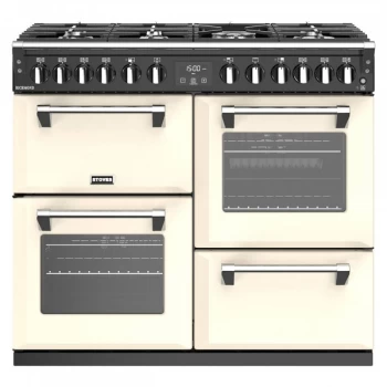 Image of Stoves 444444452 Richmond S1000DF 100cm Dual Fuel Range Cooker in Crea