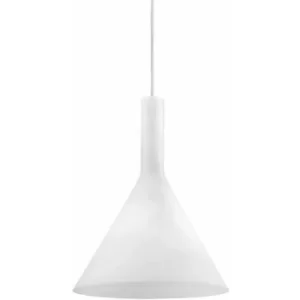 Image of COCKTAIL white pendant lamp 1 bulb Diameter 9 Cm