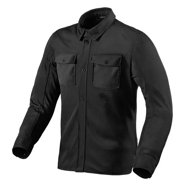 Image of REV'IT! Overshirt Tracer Air 2 Jacket Black Size S