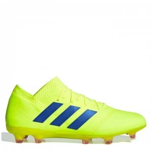 Image of adidas Nemeziz 18.1 FG Football Boots - SolYellow/Blue