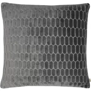 Image of Kai Rialta Geometric Cushion Cover (One Size) (Shadow)