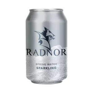 Image of Radnor Spring Water Sparkling 330ml Can (Pack of 24) 0201062
