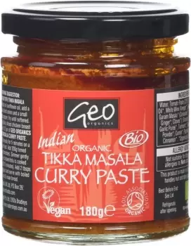 Image of Geo Organics Organic Tikka Curry Paste 80g x 6