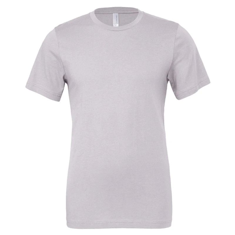 Image of Bella + Canvas Mens Jersey Crew Neck T-Shirt in Lavender Size: XS Lavender Male XS