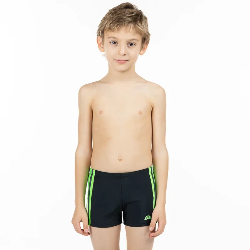 Image of Boxer child bath Aquarapid Briken Noir Male 6 ans