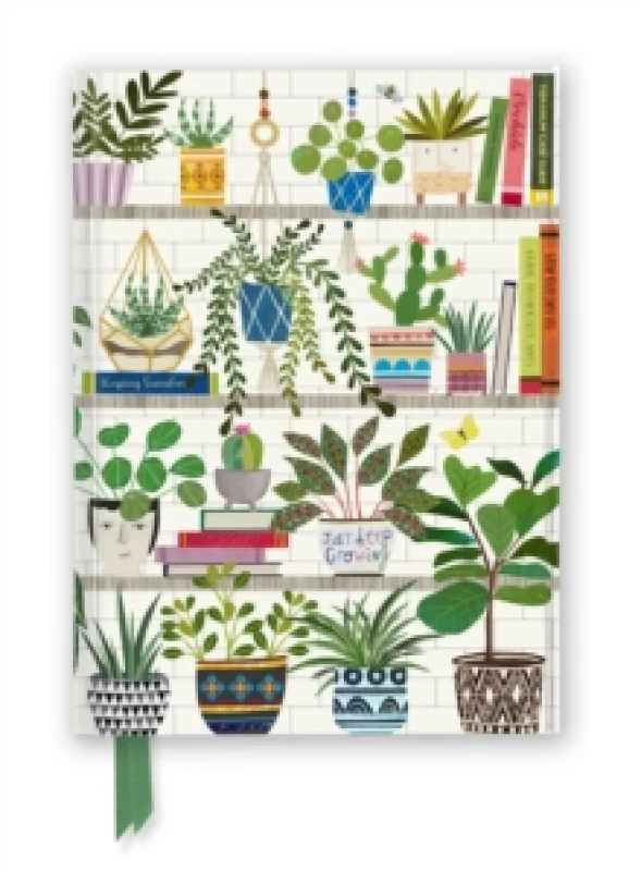 Image of Georgia Breeze: Books & Plants (Foiled Journal) Notebook / blank book