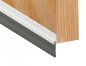 Image of Stormguard PVC Door Bottom Brush White