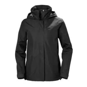 Image of Helly Hansen Womens Aden Great-fit Versatile Rain Jacket Black XXL