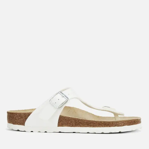 Image of Birkenstock Womens Gizeh Toe-Post Sandals - White - EU 39/UK 5.5 White Sandals female 43731 5.5
