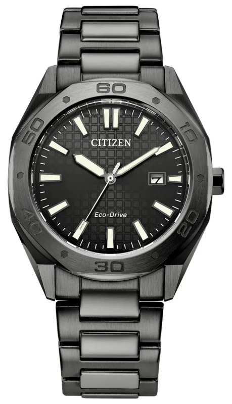 Image of Citizen BM7637-81H Weekender Grey IP Bracelet Watch - W38386