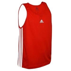 Image of Adidas Boxing Vest Red - Medium