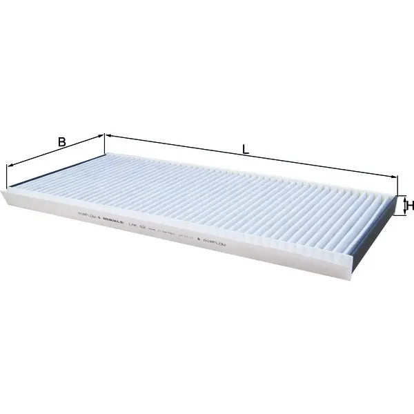 Image of Pollen Air Filter (Carbon) Lak62 76672117 By Mahle Original