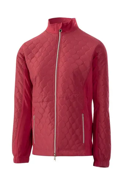 Image of Island Green Padded Quilted jacket Pink