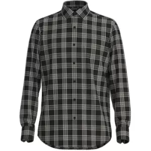 Image of Boss Joe Checked Shirt Mens - Beige