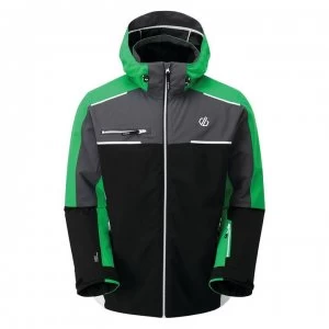 Image of Dare2B Intermit II Waterproof Ski Jacket - Blk/VividGrn