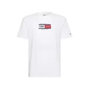 Image of Tommy Jeans Timeless Tom T Shirt - White