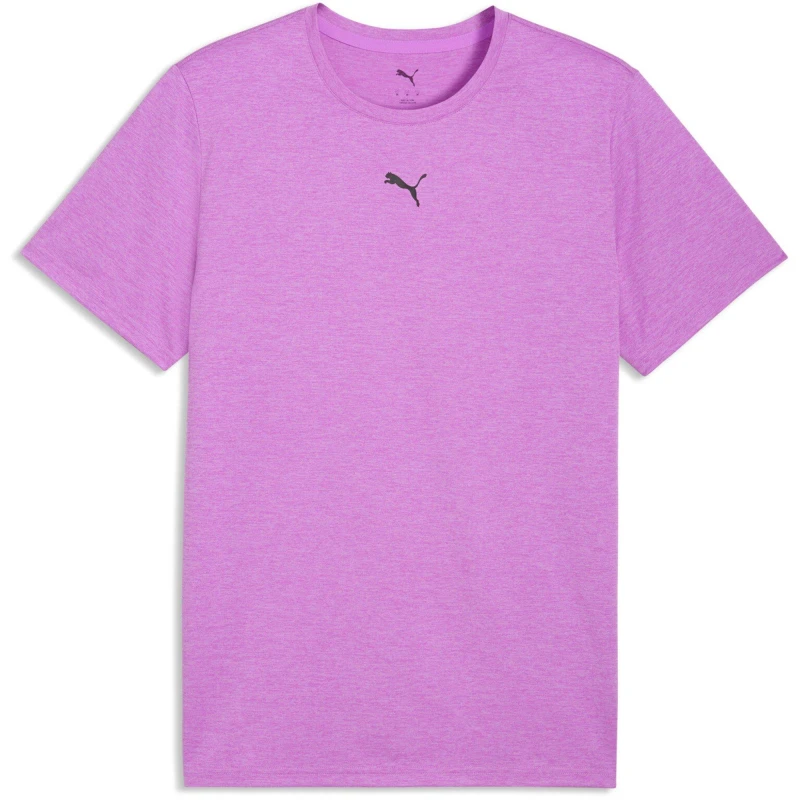 Image of Puma Mens TAD Short Sleeve Performance Gym Top Electric Orc male L