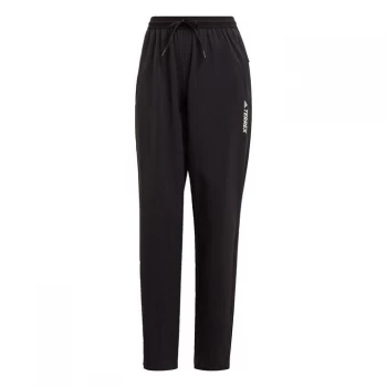 Image of adidas Terrex Liteflex Hiking Tracksuit Bottoms Womens - Black / Black