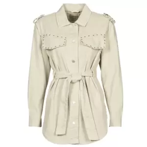 Image of Only ONLNORA womens Jacket in Beige - Sizes S,M,L,XL