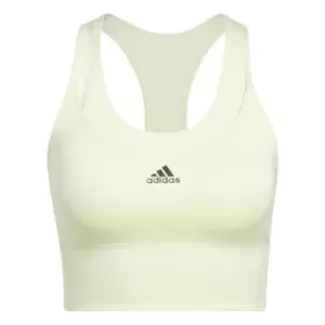 Image of adidas Running Plocket Bra Womens - Green