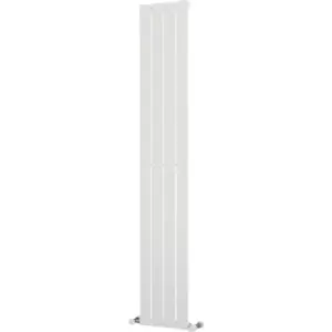 Image of Ximax Oxford Single Designer Radiator 1800 x 295mm 1891Btu in White Steel