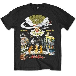 Image of Green Day - 1994 Tour Mens Medium T-Shirt - Black