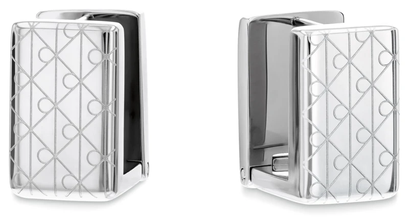 Image of Calvin Klein 35000856 Ladies Ck Iconic Silver Earrings Jewellery