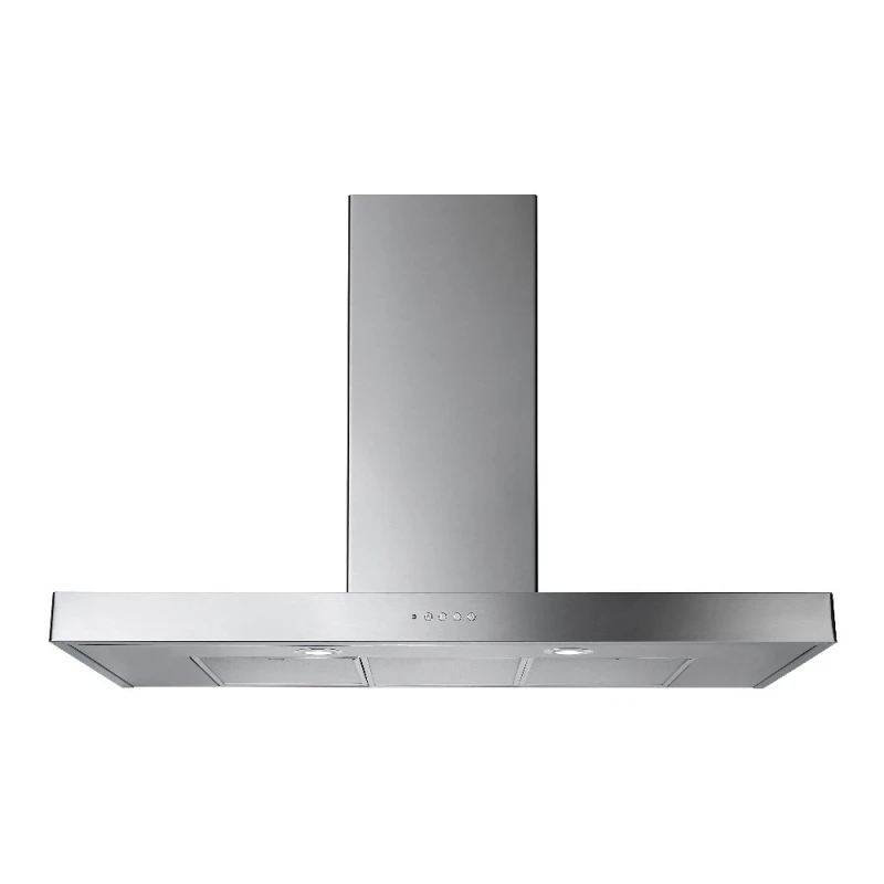 Image of Rangemaster UHDF100SS/ 100cm Flat Chimney Hood - STAINLESS STEEL UHDF100SS/