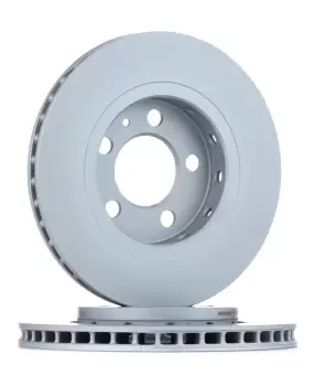 Image of ATE Brake disc VW,AUDI,SKODA 24.0122-0163.1 8L0615601,8N0615601B,8L0615601 Brake rotor,Brake discs,Brake rotors 8N0615601B