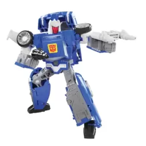 Image of Hasbro Transformers Generations War for Cybertron: Kingdom Deluxe WFC-K26 Autobot Tracks Action Figure