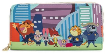 Image of Zootopia Loungefly - Chibi Group Wallet multicolour