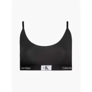 Image of Calvin Klein Unlined Bralette Plus Size - Black