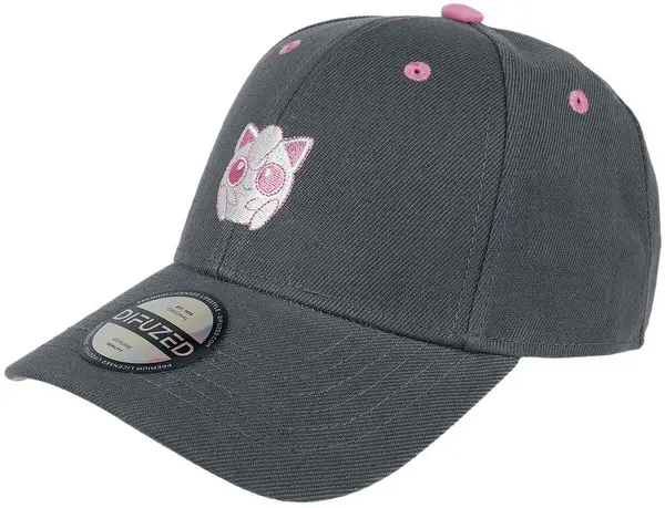 Image of Pokemon Jigglypuff Cap grey