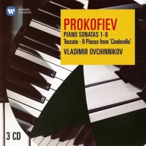 Image of Prokofiev Piano Sonatas 1-9/Toccata/9 Pieces from Cinderella by Sergei Prokofiev CD Album